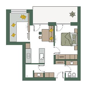 Appartamento con 1 camera da letto